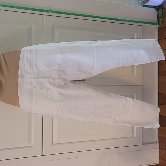 NWT Loft White Maternity Pants 12 NEW - Picture 3 of 6